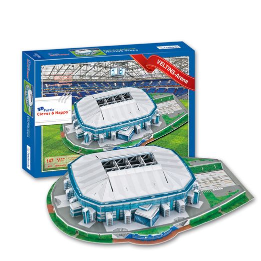 厂家销售各足球赛场实地按比例缩放的球场拼图球迷用品