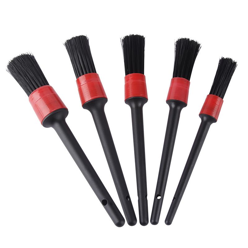 Five-piece set of interior cleaning brushes, car air outlet brush, car seat gap brush, car beauty brush Application Scenario