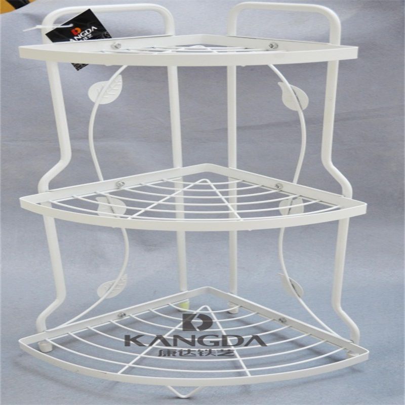 The small three-layer corner frame is white details Picture