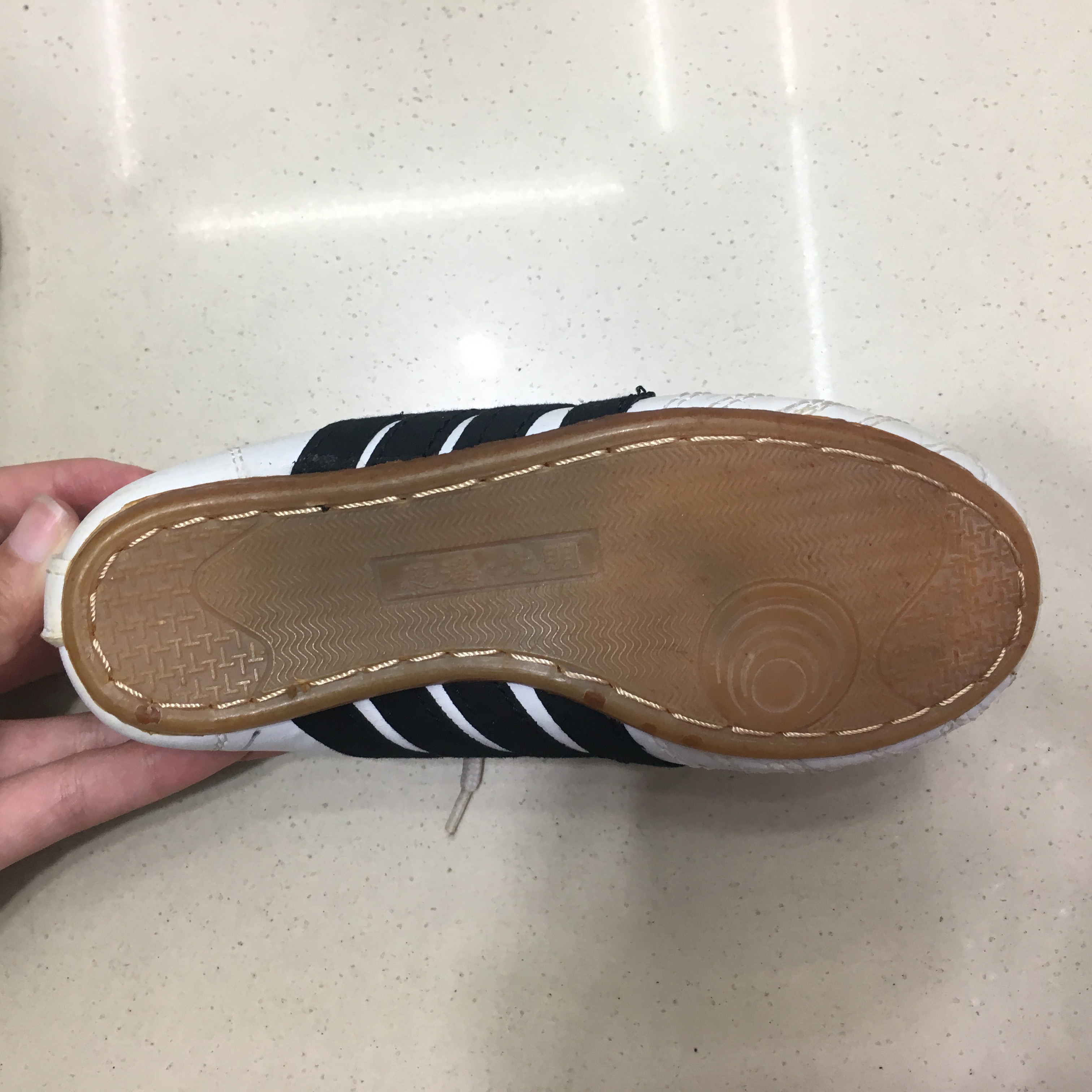 跆拳道鞋训练软底初学道鞋武术鞋透气专业鞋子26码细节图