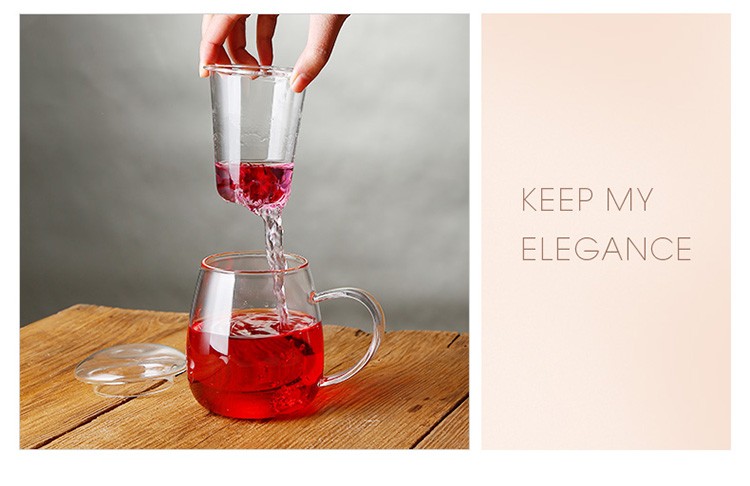 Boluya handcrafts high borosilicate heat-resistant glass cups, mushroom cups, tea cups and office cups detail image 13