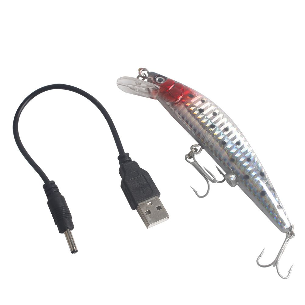 Twitching Lure电动发光钓鱼工具深海钓鱼鱼饵TV新品 跨境现货