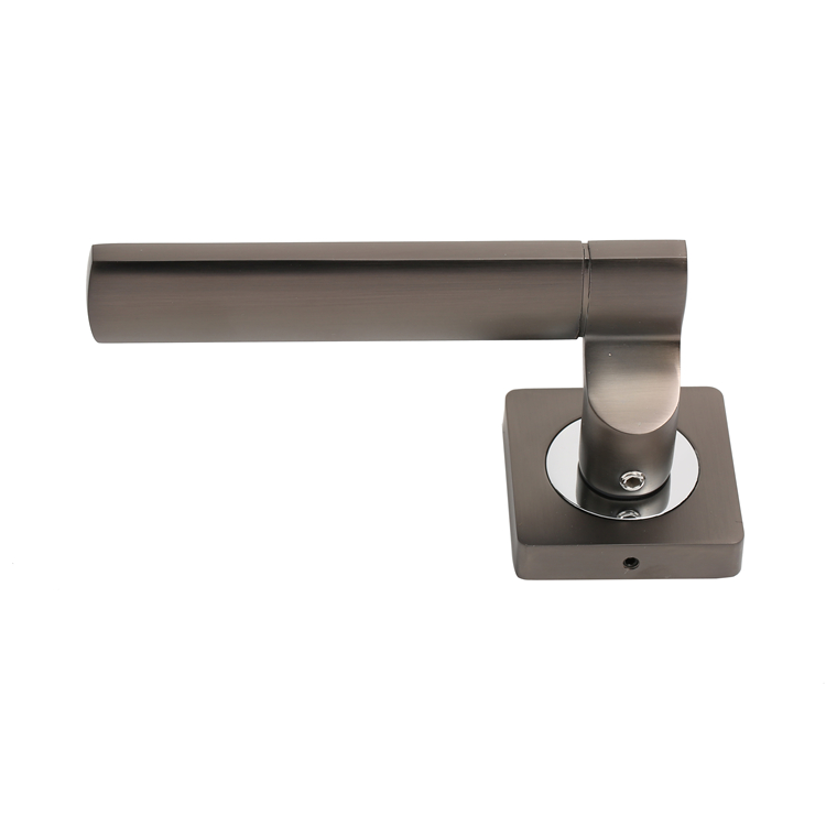 分体执手锁五金配件拉手锌合金门锁锁具把手zy-513产品图