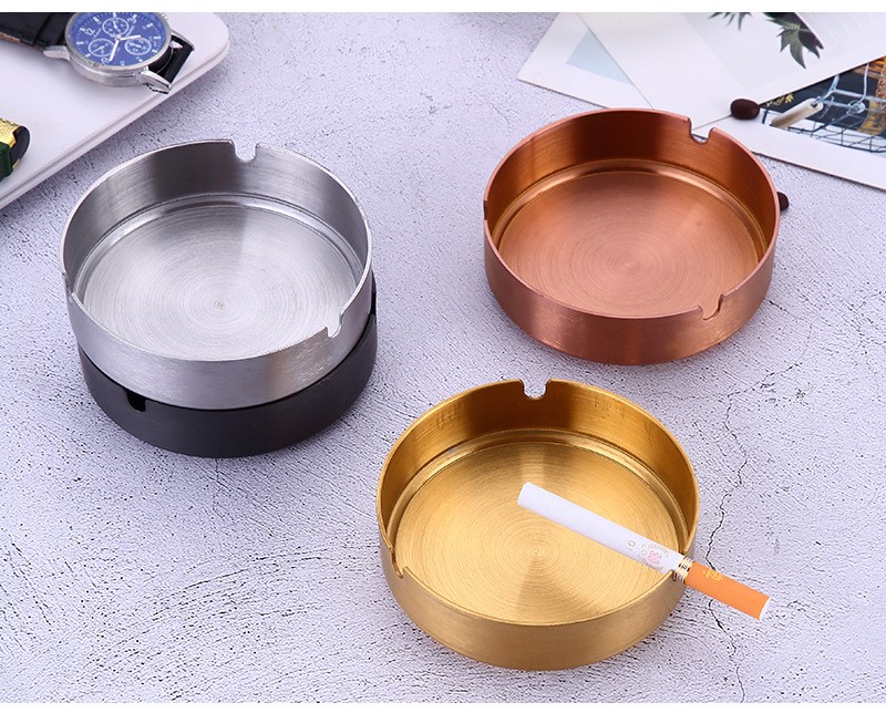 不锈钢金色烟灰缸详情图5