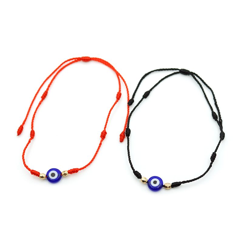 Cross-border foreign trade source: Devil's Eye, Turkish blue eye jewelry, European and American simple woven bracelet details Picture