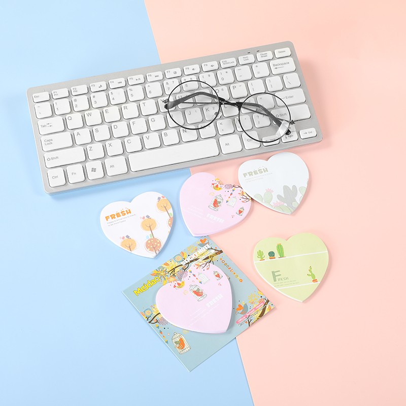 Colorful sticky notes, soul diary theme sticky notes, cartoon pattern sticky notes, stationery wholesale 1058 detail image 1