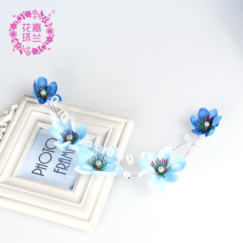 Jialan Accessories Yiwu Factory directly sells Japanese and Korean bride headwear, wedding photography, travel photography headwear, earrings, hairpins, studio crown sets detail image 6
