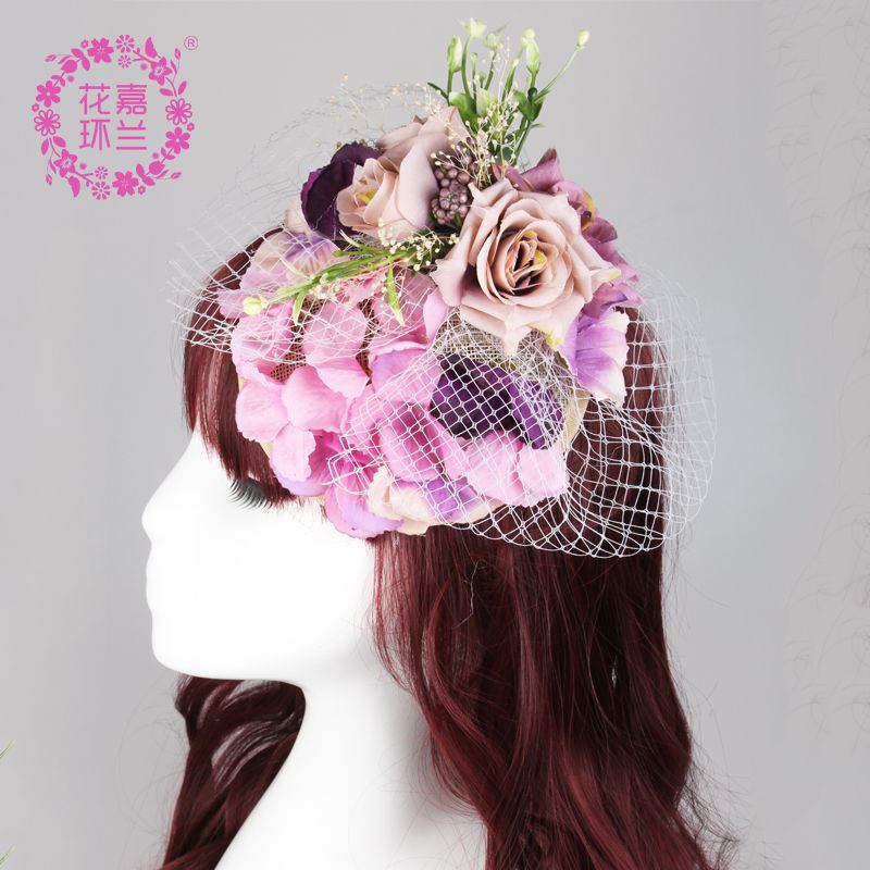 Jialan Accessories' 2021 Best-selling item on the Amazon Cross-border Website: A small top hat made of imported linen from the Philippines Item Picture