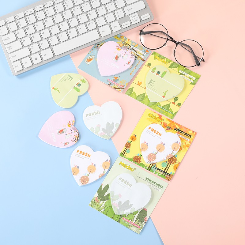Colorful sticky notes, soul diary theme sticky notes, cartoon pattern sticky notes, stationery wholesale 1058 detail image 7