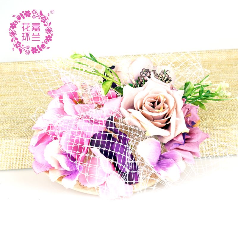 Jialan Accessories' 2021 Best-selling item on the Amazon Cross-border Website: A small top hat made of imported linen from the Philippines details Picture