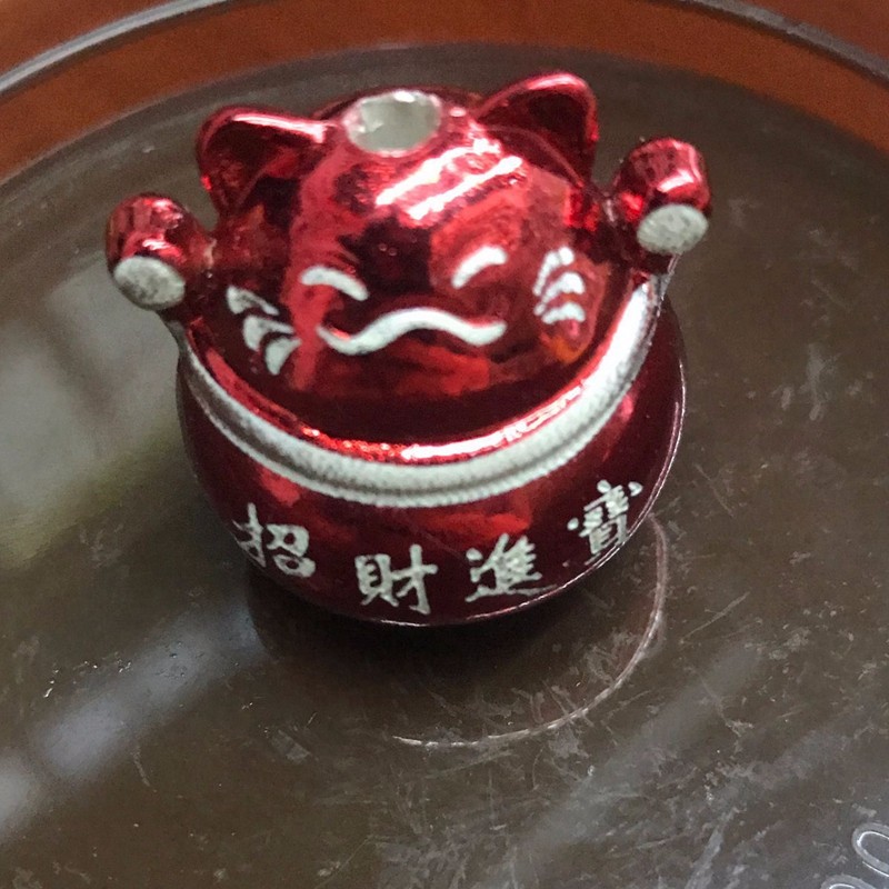 国潮猫咪中空挂件配件亚克力材质详情1