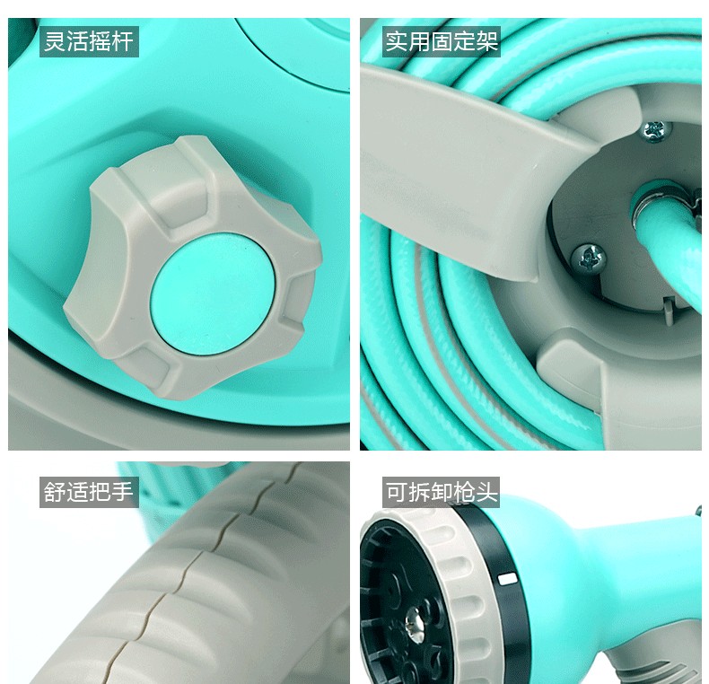 Hot-selling car water gun set, car water pipe, 23*13.5*23CM car high-pressure car wash water gun detail image 12