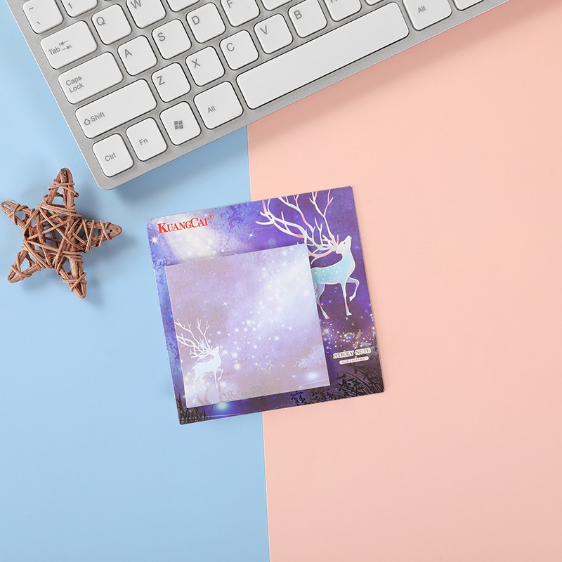 5902 Color cartoon Sticky Notes with starry sky patterns, direct sales and wholesale from the manufacturer detail image 5