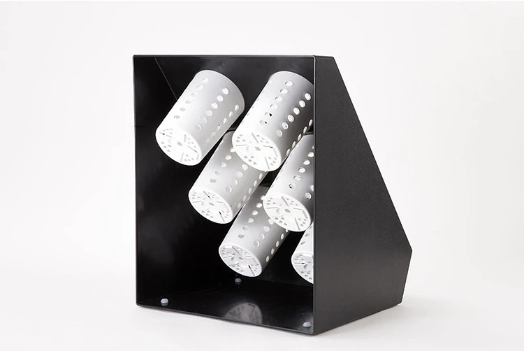 A black set of various condiments in white detail image 10