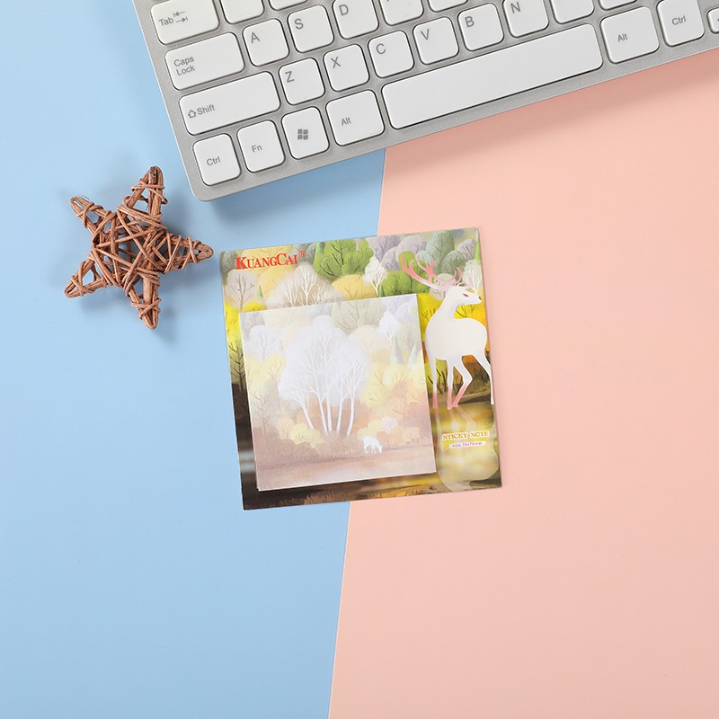 5902 Color cartoon Sticky Notes with starry sky patterns, direct sales and wholesale from the manufacturer detail image 1