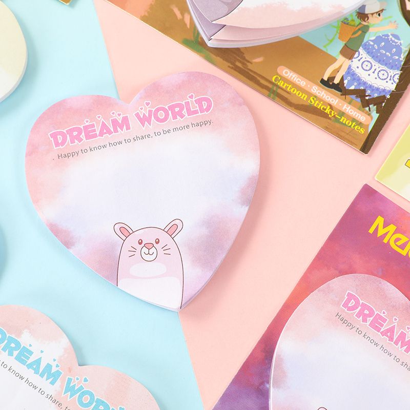 Colorful sticky Notes Dream World Cartoon sticky Notes Factory Direct sales Stationery wholesale 1057 Specification image