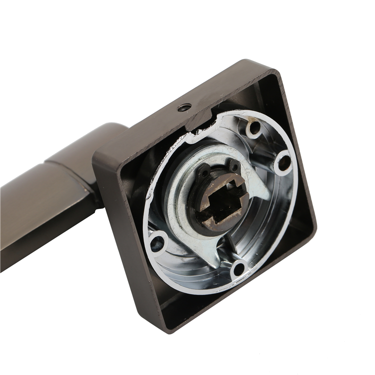 分体执手锁五金配件拉手锌合金门锁锁具把手zy-513白底实物图