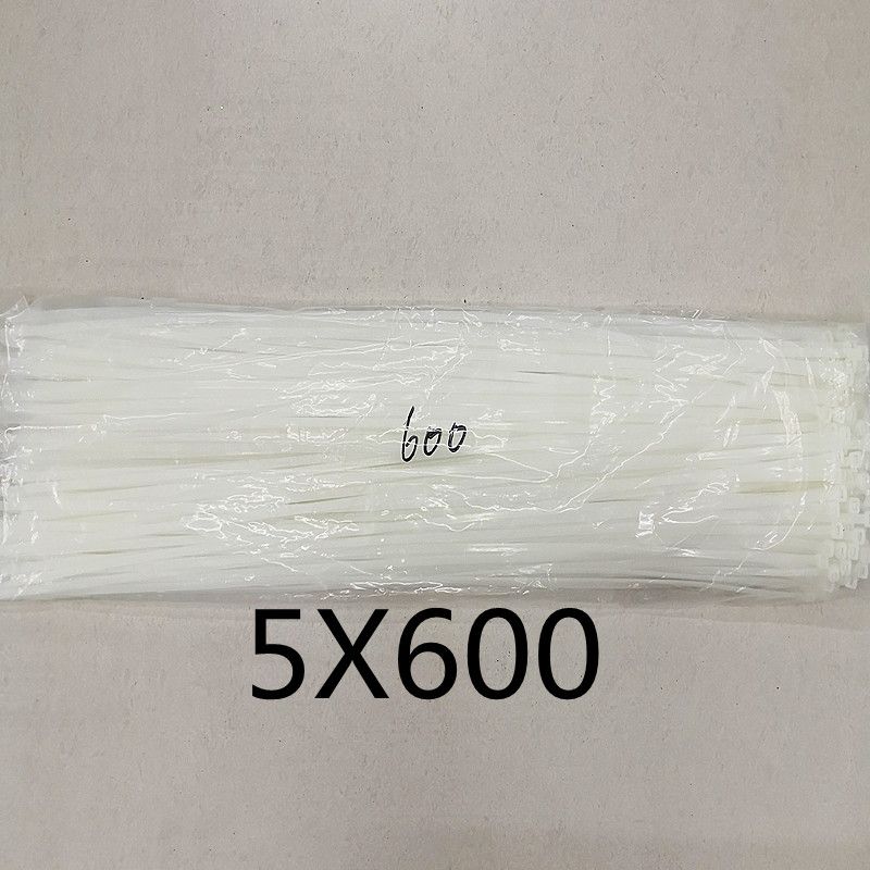Free shipping durian cable ties 5*600 self-locking nylon cable ties, 4.8mm width, 250 pieces per pack, 40 packs per piece, binding diameter 175mm Item Picture