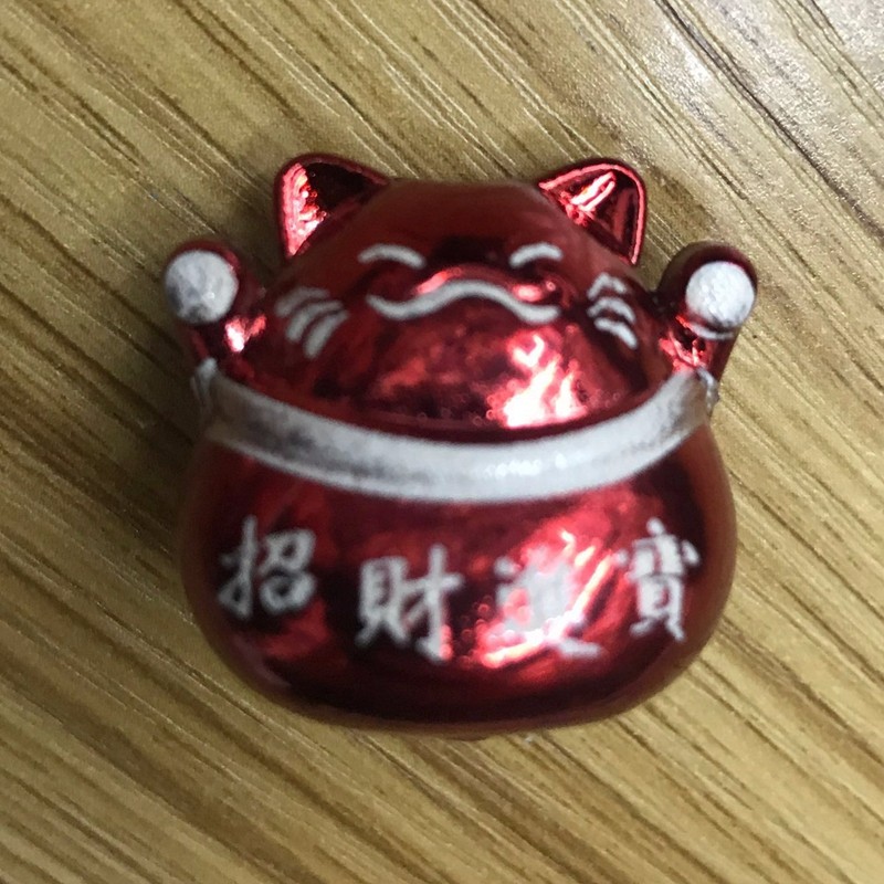 国潮猫咪中空挂件配件亚克力材质详情2