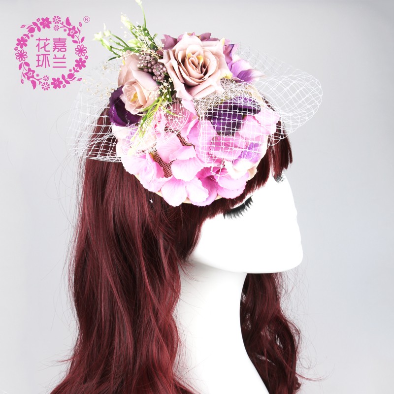 Jialan Accessories' 2021 Best-selling item on the Amazon Cross-border Website: A small top hat made of imported linen from the Philippines detail image 3