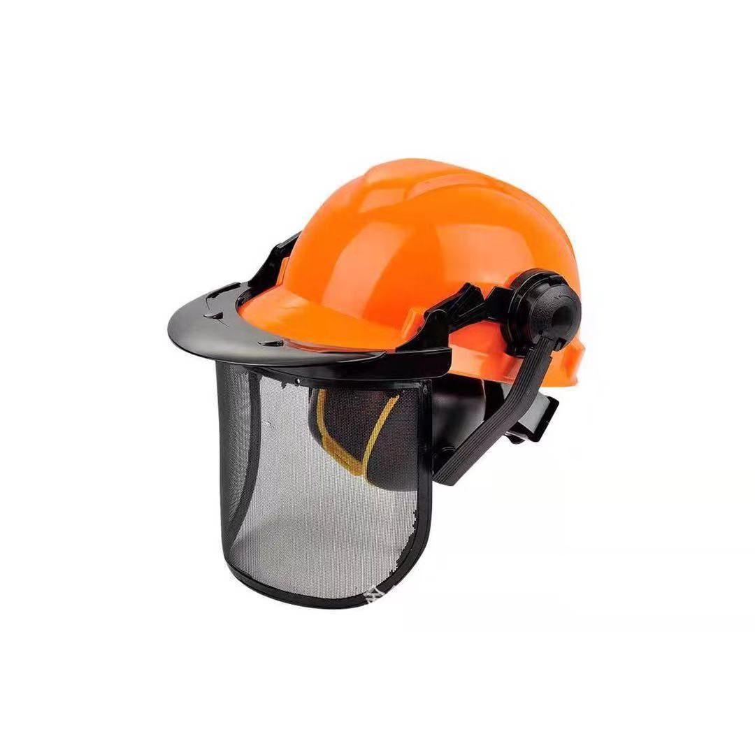 防护套组 安全帽+插入式耳罩+钢丝网面屏 防飞溅，防冲击，防砸，降噪音