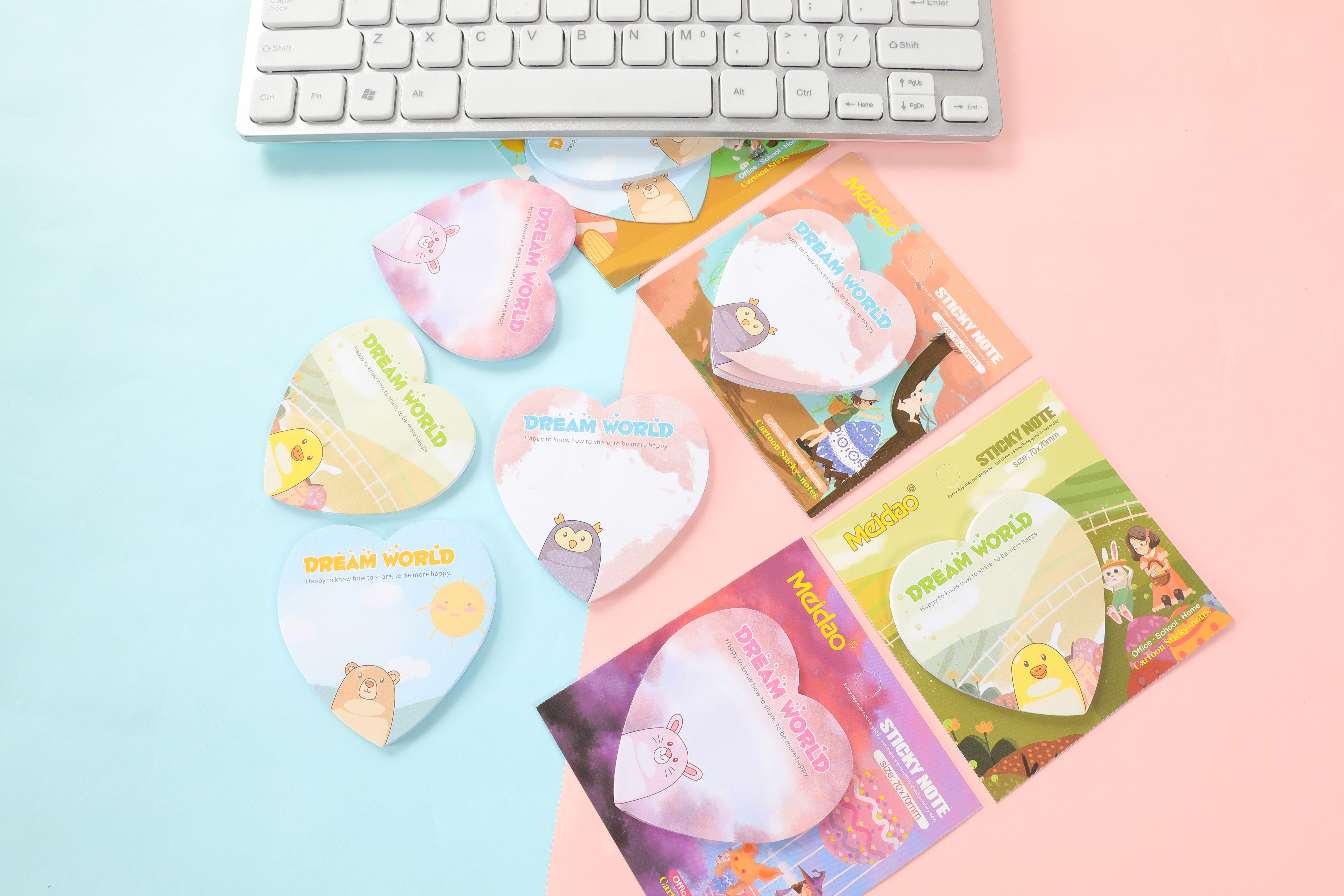 Colorful sticky Notes Dream World Cartoon sticky Notes Factory Direct sales Stationery wholesale 1057 detail image 14
