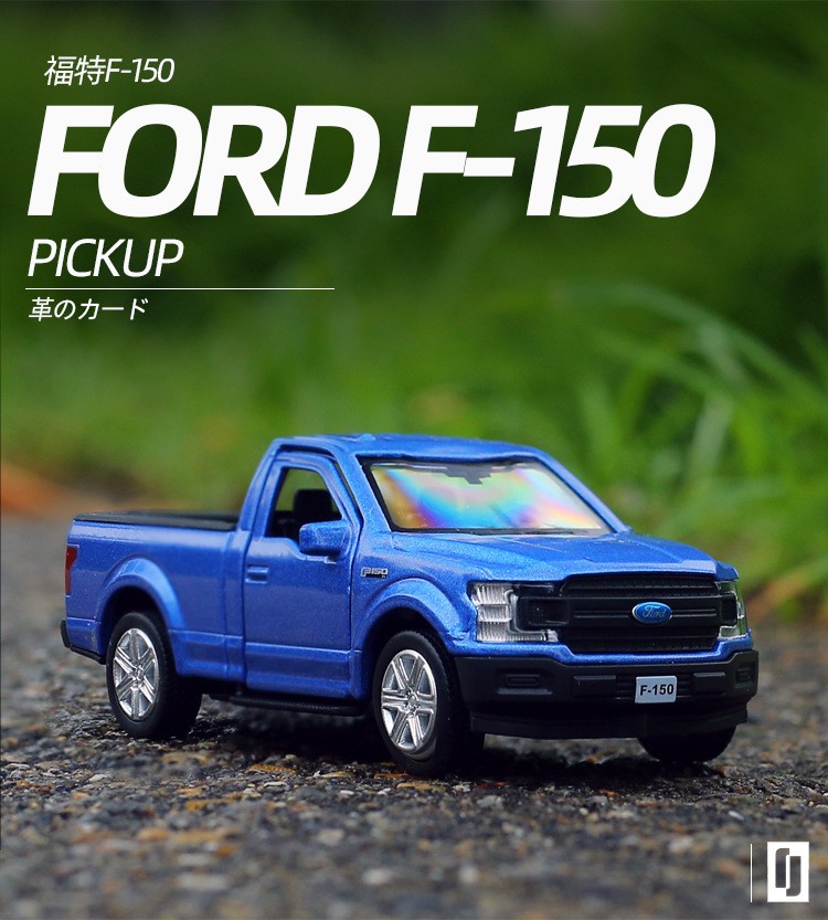 福特F-150合金汽车模型猛禽皮卡回力开门车模详情图1