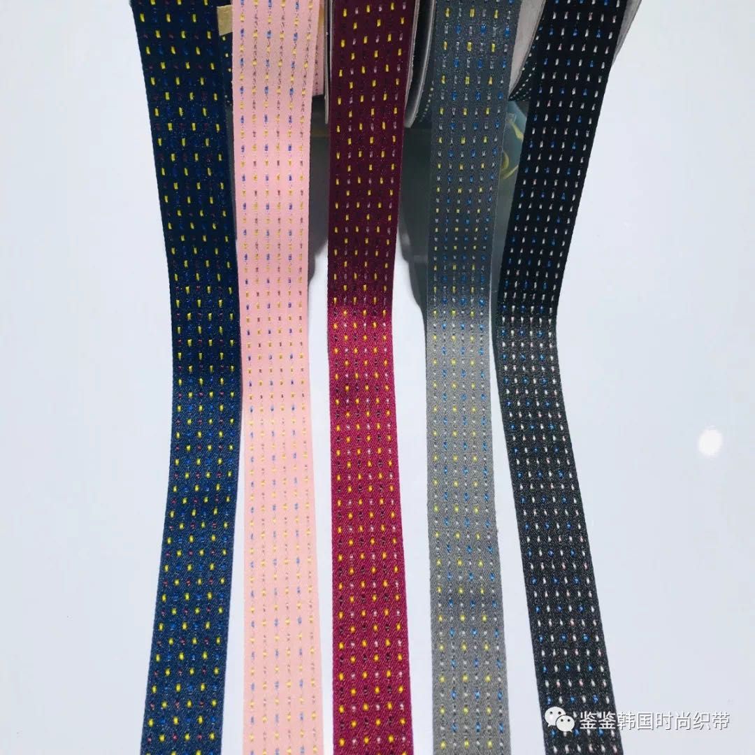 HL18- Jianjian Fashion Accessories - Colorful Jumping Dot Ribbons