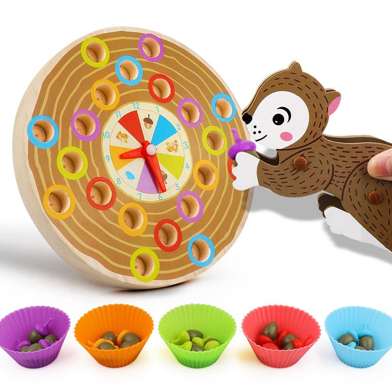 A new cross-border travel dinosaur egg 60-piece wooden jigsaw puzzle, an educational wooden toy for infants and children aged 3-6 details Picture