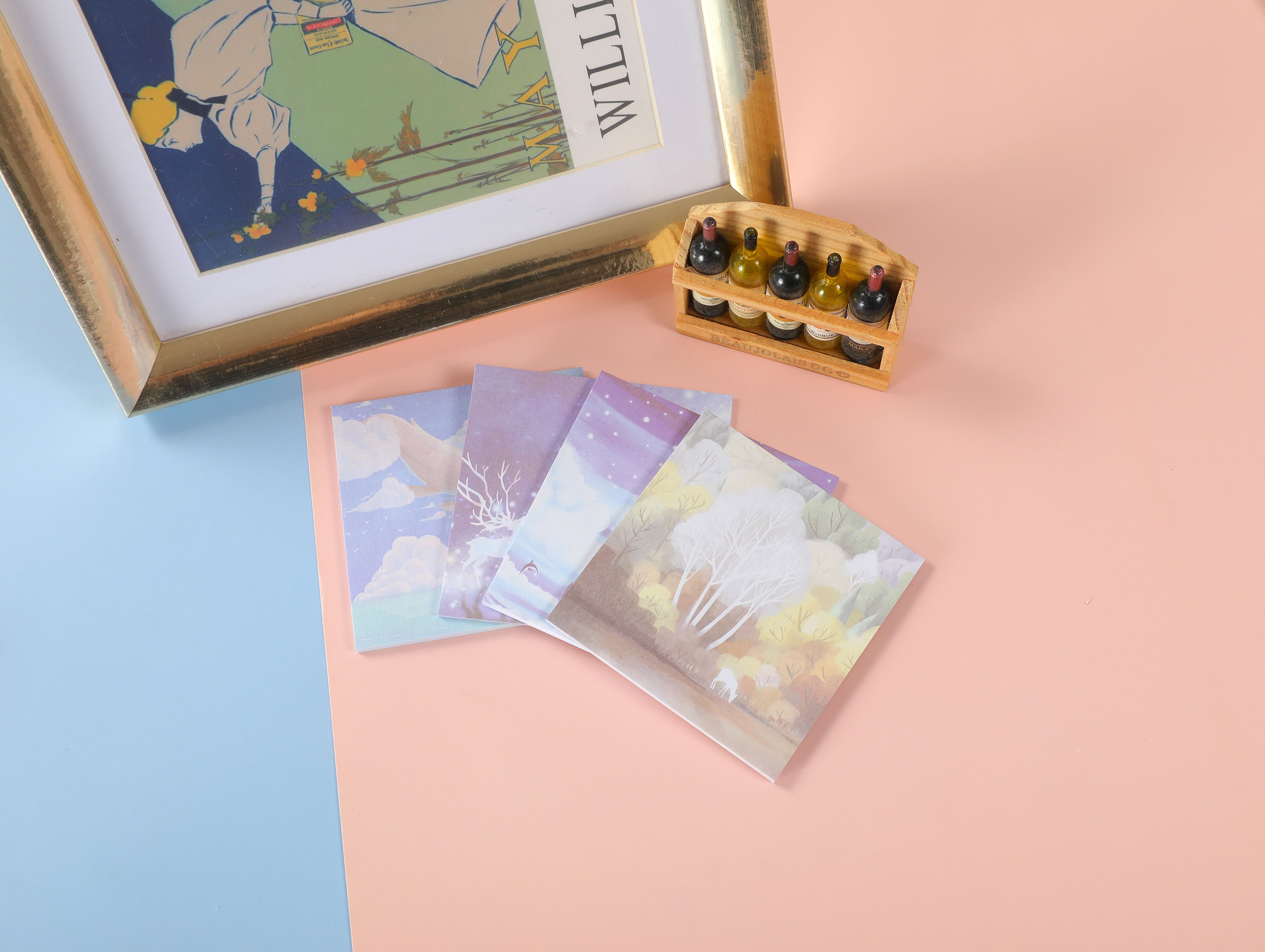 5902 Color cartoon Sticky Notes with starry sky patterns, direct sales and wholesale from the manufacturer detail image 15