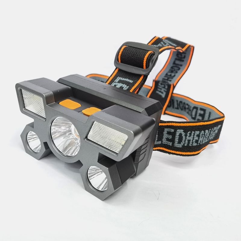 501USB charging headlight 5 Headlight Nightfishing headlight Adventure riding outdoor headlight