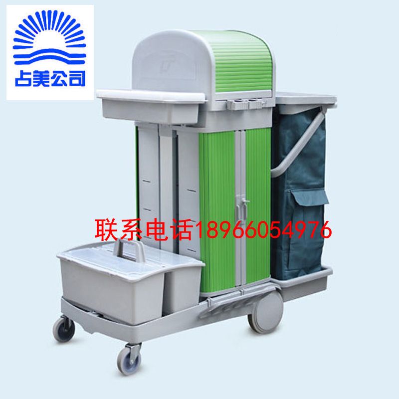 ST R151G 趟门储物箱服务车配卷帘顶盖