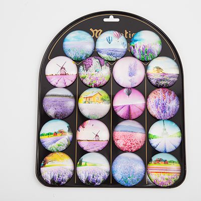Glass sticker fridge magnets, popular DIY products, factory direct sales Application Scenario