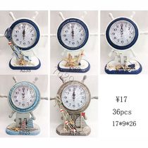 Hongdian crafts decoration pieces Mediterranean style home decoration Helmsman clock A235