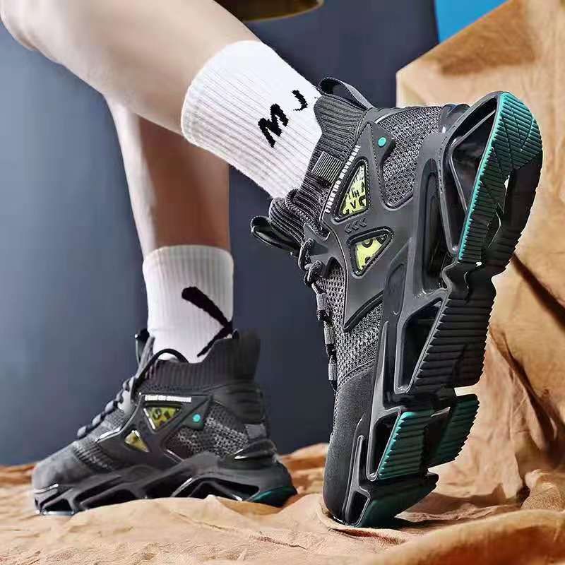 邦赛官方旗舰店休闲皮鞋男士软面皮韩版百搭英伦男鞋系带防臭透气12