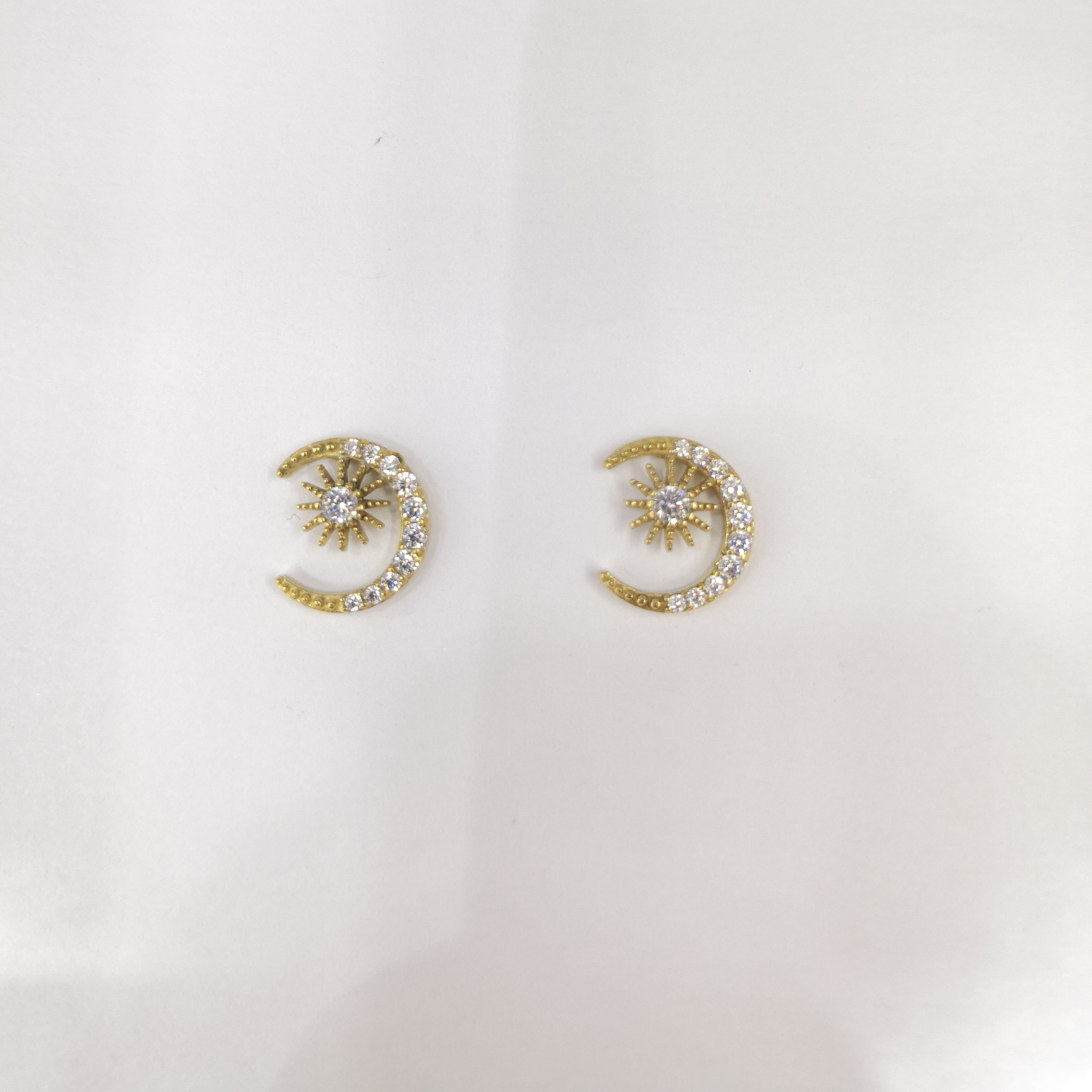Cast copper belt diamond moon sun