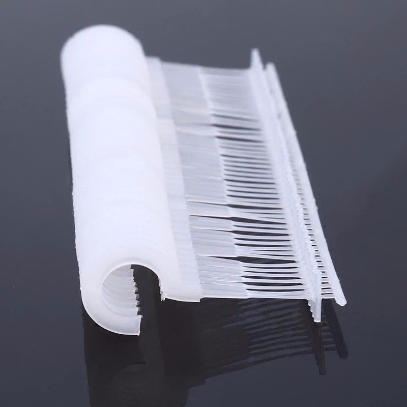 25mm问号勾问号粗胶针塑料挂钩1盒5千详情1