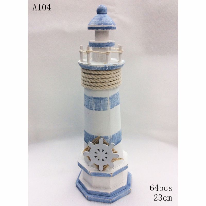 Hongdian Handicrafts, Decorative Items, Mediterranean-style home decoration Lighthouse A104
