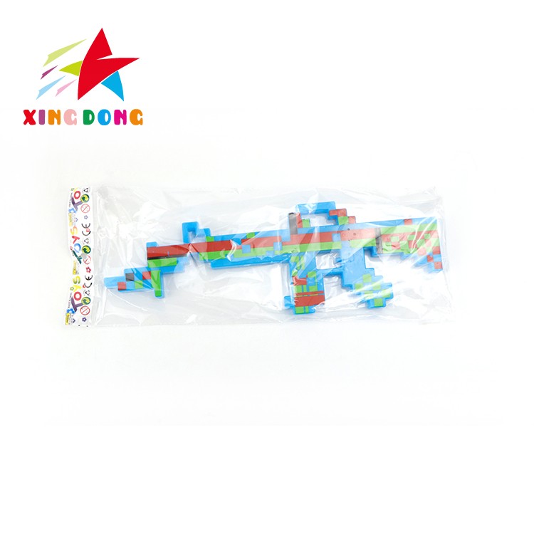 Children's toy flash gun Minecraft audio-visual electric music gun detail image 5