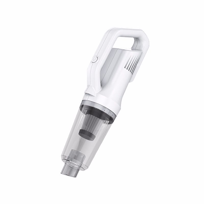 Cordless vacuum cleaner, small handheld mini, ultra-quiet, high-power, powerful car vacuum cleaner - white cordless standard model Item Picture
