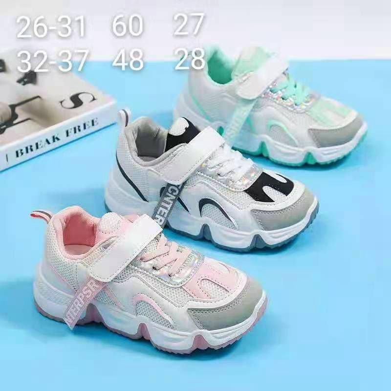 41482儿童时尚休闲舒适透气运动鞋新款男女运动鞋新款潮鞋休闲透气休闲舒适A244