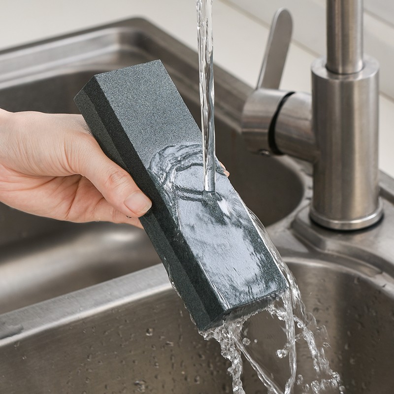  家用多功能防滑防尘磨刀石 双面精细磨刀石详情图5