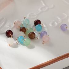 9字手工珠普通珠子制作耳环项链彩色珠子配饰品配件材料