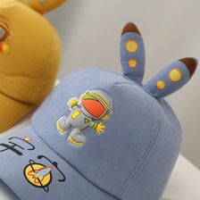 宝宝鸭舌帽2021春夏薄薄遮阳帽可爱超萌男童棒童棒球帽儿帽01