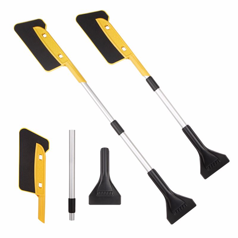 Cross-border e-commerce expandable, detachable and easy to store car snow shovel, EVA sponge does not damage paint, car snow brush, de-icing shovel, long model NB-018 Application Scenario