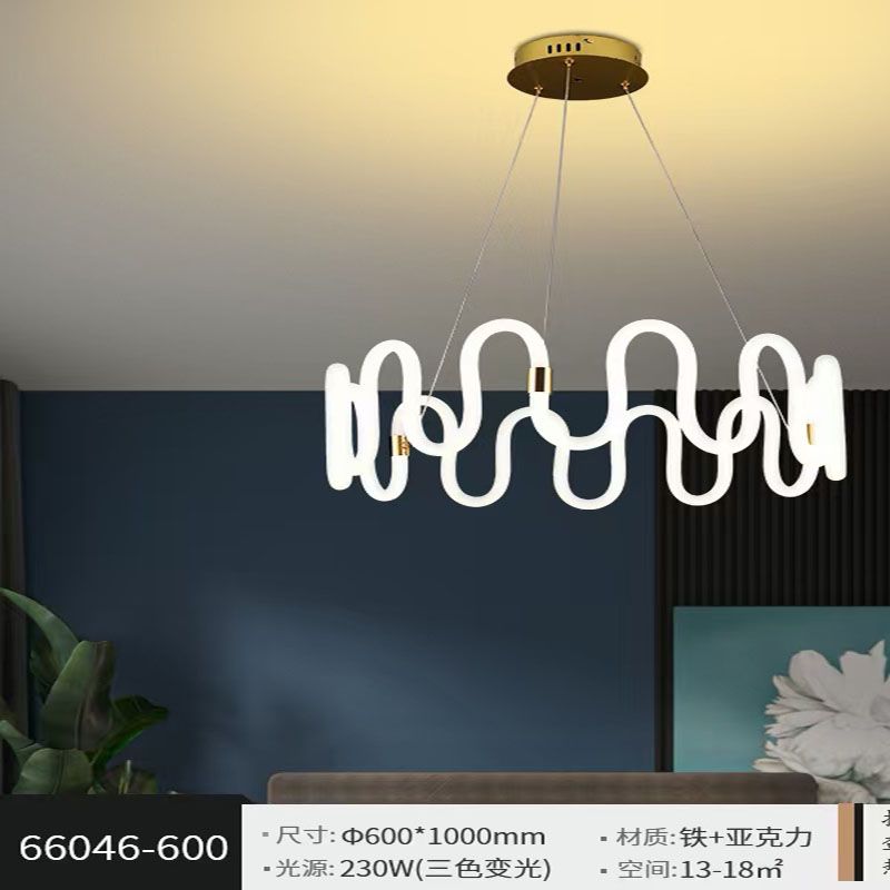 Nordic-style chandeliers, modern style chandeliers, modern lamps Specification image