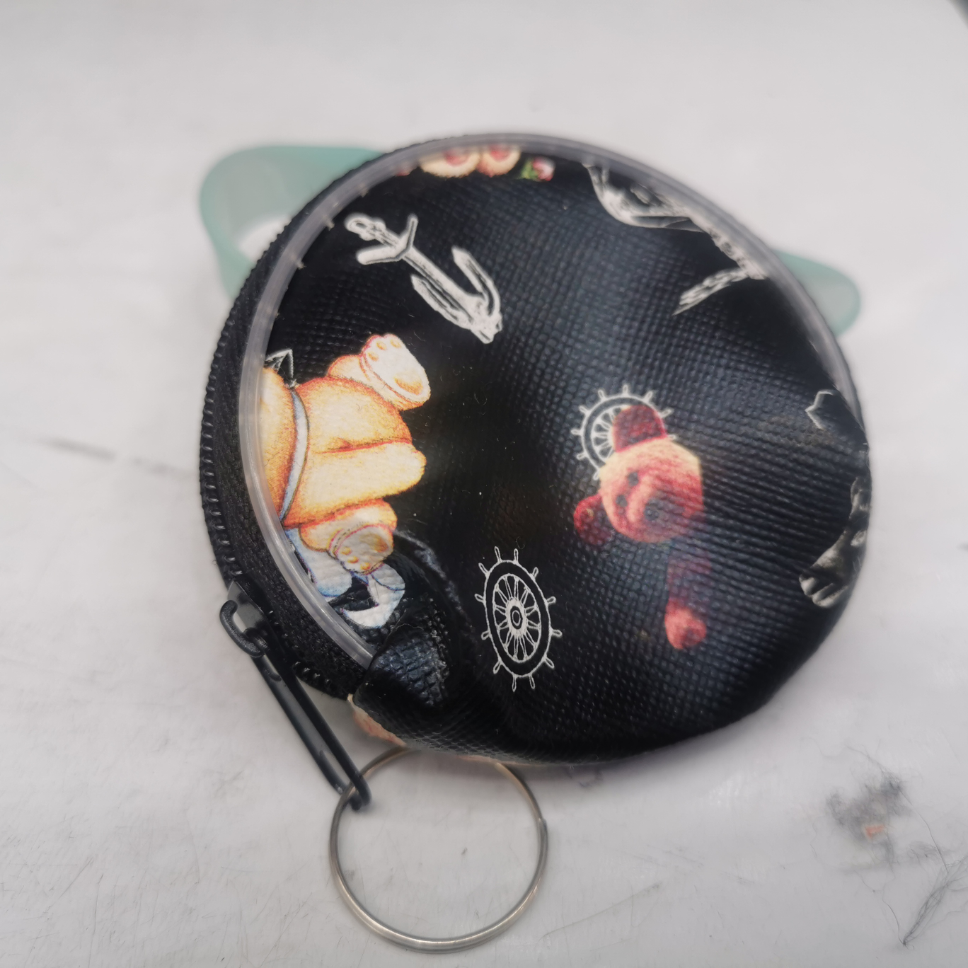 Fabric small bag Coin purse keychain series 66