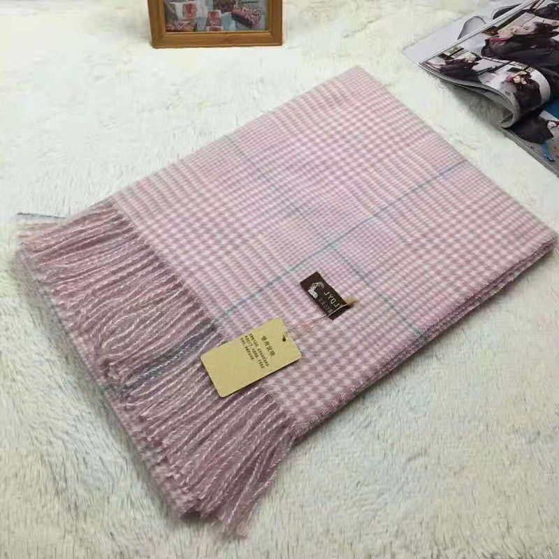 Scarf Ladies Woven Autumn Winter Warm Outdoor Korea Korean Plaid Jacquard Square Towel 162