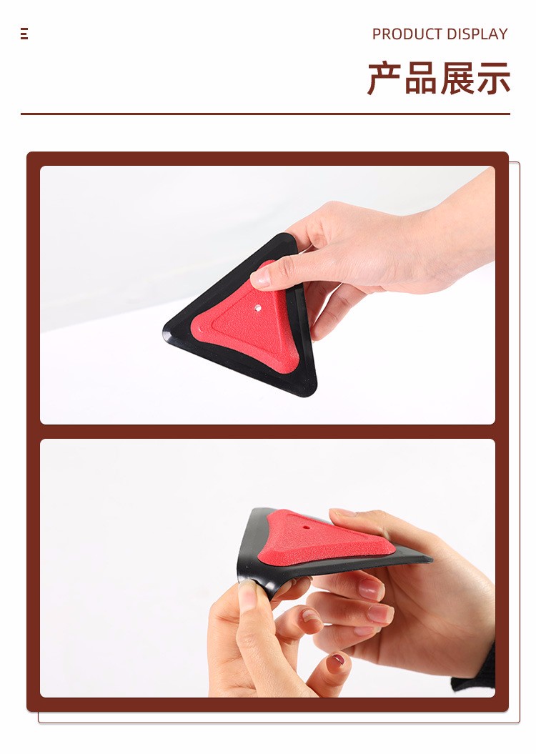 New multi-purpose silicone car interior cleaning wiper for cross-border e-commerce, window glass defogging silicone wiper detail image 11