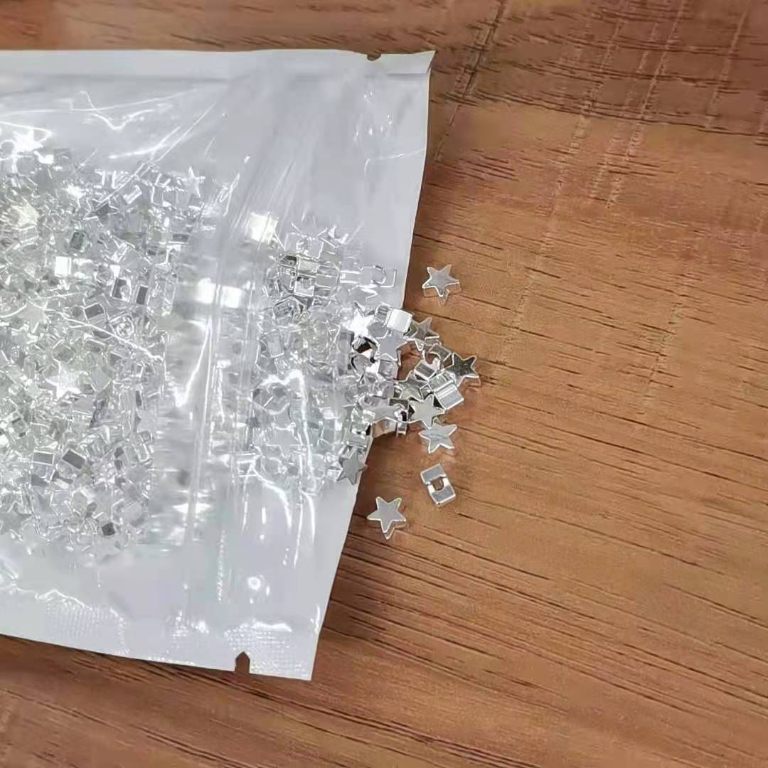 5X5.5 Factory direct sales of nail art accessories, Five-pointed Star bestsellers, fashionable full figure